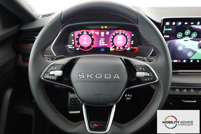 Skoda Octavia Combi 2.0 TSI 195 kW RS DSG, Pano, Standheizung, AHK, Navi, Matrix, Canton, Side, Winter, 5 J.-Garantie 