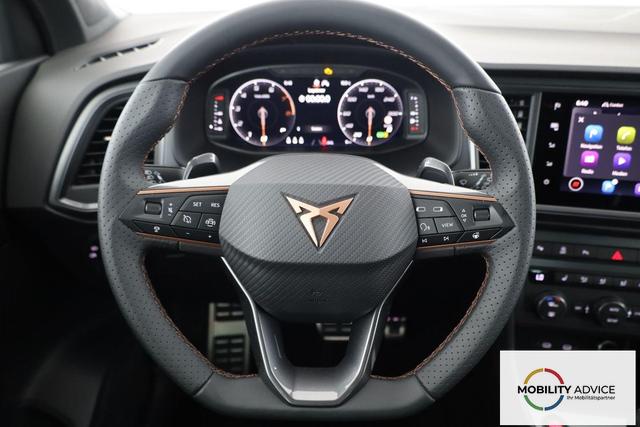 Cupra Ateca Basis 1.5 TSI DSG, AHK, Navi, Kamera, el. Klappe, Winter, 19-Zoll, 5 J.-Garantie 