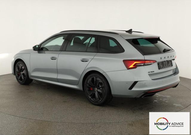 Skoda Octavia Combi 2.0 TSI 195 kW RS DSG, Pano, Standheizung, AHK, Navi, Matrix, Canton, Side, Winter, 5 J.-Garantie 