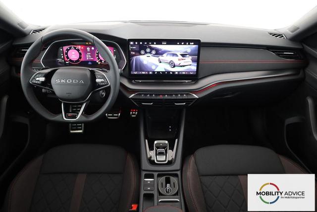 Skoda Octavia Combi 2.0 TSI 195 kW RS DSG, Pano, Standheizung, AHK, Navi, Matrix, Canton, Side, Winter, 5 J.-Garantie 