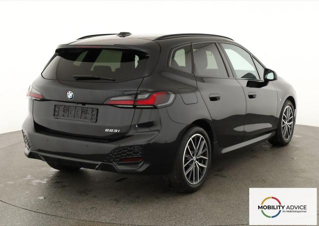 BMW 2er Active Tourer 223 i M Sport 223i Mild Hybrid Automatik, HarmanKardon, LED, HUD, Pano, Leder, 1. Hand 