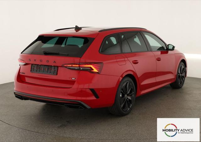 Skoda Octavia Combi 2.0 TSI 195 kW RS DSG, Pano, Standheizung, AHK, Navi, Matrix, Canton, Side, Winter, 5 J.-Garantie 