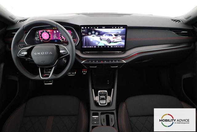 Skoda Octavia Combi 2.0 TSI 195 kW RS DSG, Pano, Standheizung, AHK, Navi, Matrix, Canton, Side, Winter, 5 J.-Garantie 