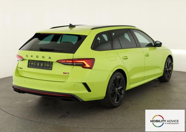 Skoda Octavia Combi 2.0 TSI 195 kW RS DSG, Pano, Standheizung, AHK, Navi, Matrix, Canton, Side, Winter, 5 J.-Garantie 