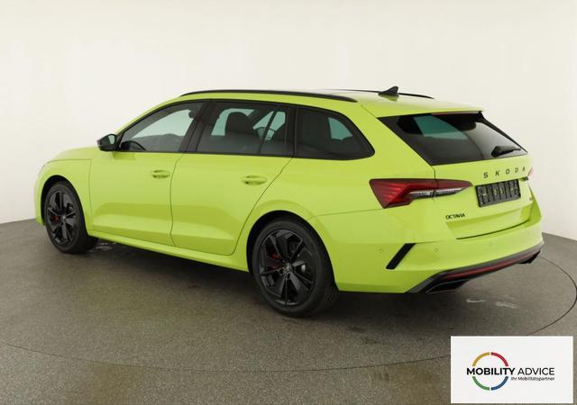 Skoda Octavia Combi 2.0 TSI 195 kW RS DSG, Pano, Standheizung, AHK, Navi, Matrix, Canton, Side, Winter, 5 J.-Garantie 
