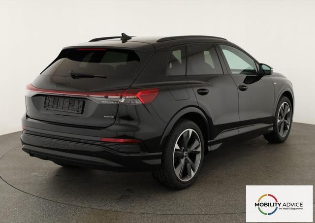 Audi Q4 e-tron 45 basis quattro S-LINE quattro, Navi, Matrix, Side, Kamera, el. Klappe, Winter. 20-Zoll 