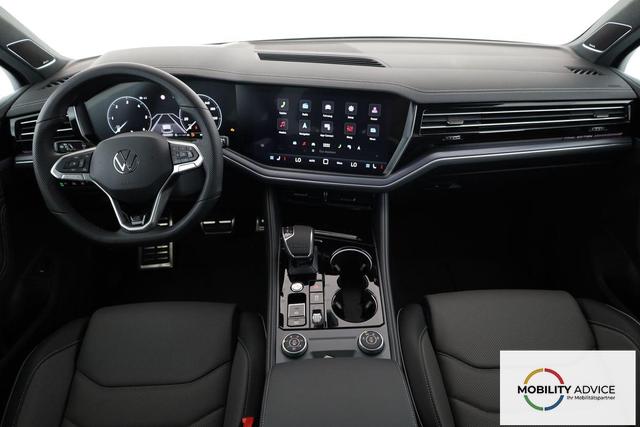 Volkswagen Touareg 3.0 TDI 210 kW 4Motion R-Line Final Edition V6 Black Edition, HuD, Luft, Standheizung, Pano, Dynaudio, Leder, AHK, Navi, Side, Winter, 5 J.-Garantie 