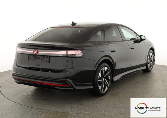 Volkswagen ID.7 Pro 210 kW Black, AHK, HuD, IQ.Light, IQ.Drive, AreaView, Side, Winter, 19-Zoll 