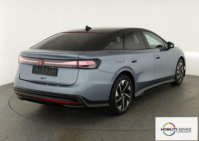 Volkswagen ID.7 Pro 210 kW Black, AHK, HuD, IQ.Light, IQ.Drive, AreaView, Side, Winter, 19-Zoll 