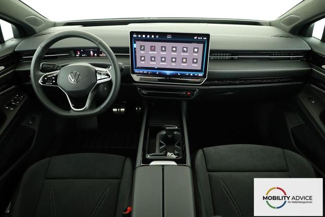Volkswagen ID.7 Pro 210 kW Black, AHK, HuD, IQ.Light, IQ.Drive, AreaView, Side, Winter, 19-Zoll 