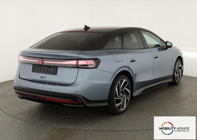 Volkswagen ID.7 Pro 210 kW Black, AHK, HuD, IQ.Light, IQ.Drive, AreaView, Side, Winter, 20-Zoll 