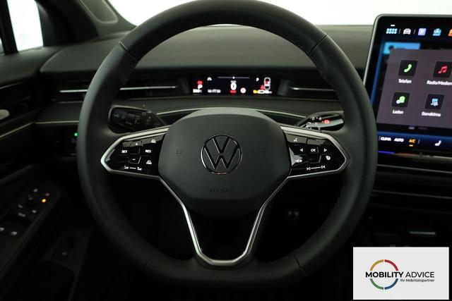 Volkswagen ID.7 Pro 210 kW Tourer Black, AHK, HuD, IQ.Light, IQ.Drive, AreaView, Side, Winter, 19-Zoll 