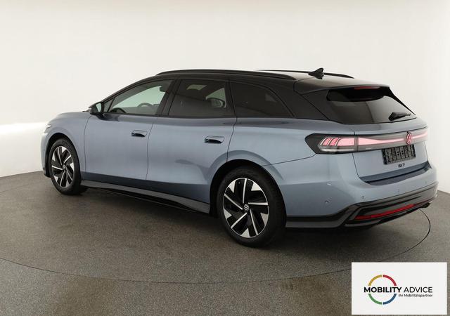 Volkswagen ID.7 Pro 210 kW Tourer Black, AHK, HuD, IQ.Light, IQ.Drive, AreaView, Side, Winter, 19-Zoll 