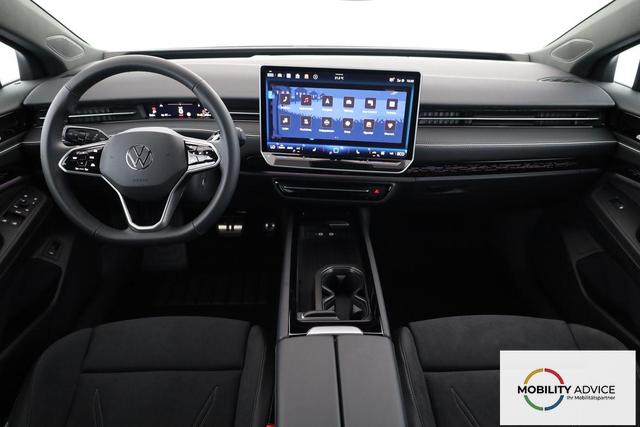 Volkswagen ID.7 Pro 210 kW Black, AHK, HuD, IQ.Light, IQ.Drive, AreaView, Side, Winter, 20-Zoll 