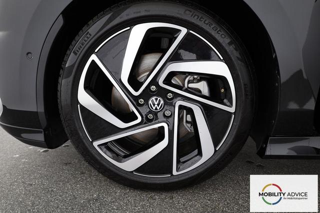 Volkswagen ID.7 Pro 210 kW Black, AHK, HuD, IQ.Light, IQ.Drive, AreaView, Side, Winter, 20-Zoll 