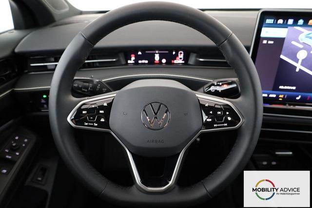 Volkswagen ID.7 Pro 210 kW Tourer Black, AHK, HuD, IQ.Light, IQ.Drive, AreaView, Side, Winter, 19-Zoll 