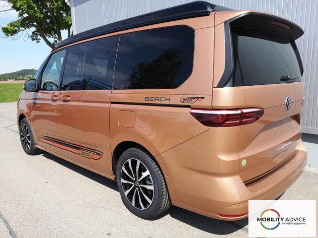 Volkswagen T7 California Beach 2.0TDI DSG Sport Edition 8 Fach GV5 Komfort+ 