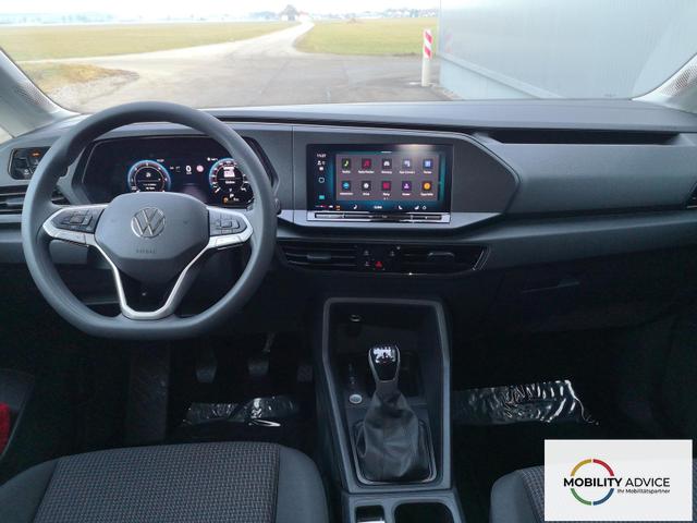 Volkswagen Caddy Basis 2.0TDI ACC Kam GV5 App AHK Reling 