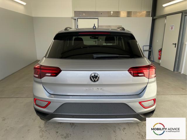 Volkswagen / T-Roc / Silber / / / 150PS AHK+Keyless+Kamera+ACC+Sitzheiz+Climatronic+Alu17
