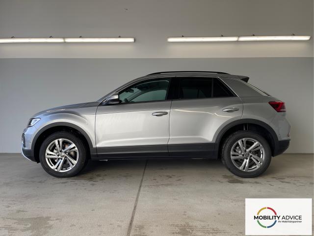 Volkswagen / T-Roc / Silber / / / 150PS AHK+Keyless+Kamera+ACC+Sitzheiz+Climatronic+Alu17