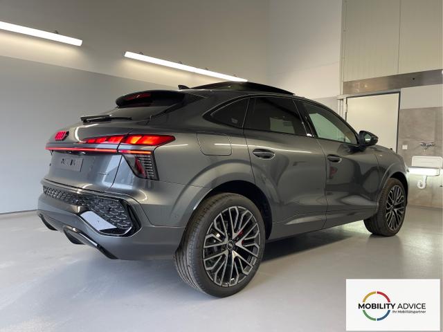 Audi / Q3 Sportback / Grau / / / TFSI 265 PS quattro S line Pano+TechPro+Matrix+AHK+HUD+Alu20+KlimaPlus+DCC+SONOS