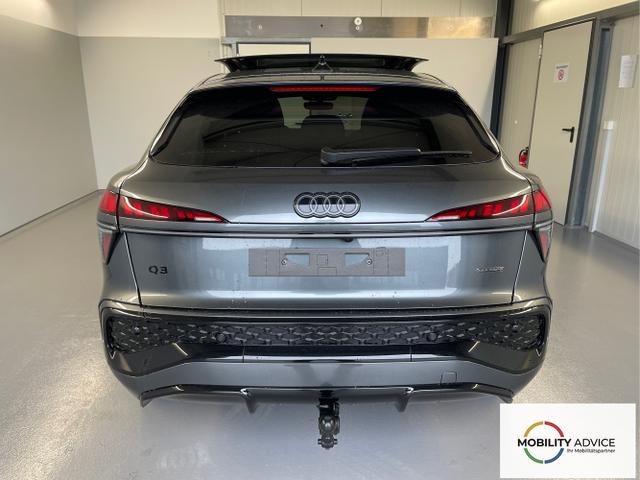 Audi / Q3 Sportback / Grau / / / TFSI 265 PS quattro S line Pano+TechPro+Matrix+AHK+HUD+Alu20+KlimaPlus+DCC+SONOS