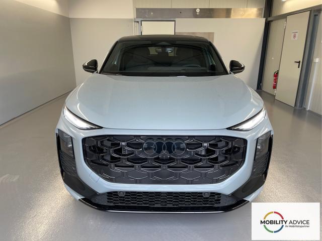 Audi / Q3 Sportback / Grau / / / TFSI 265 PS quattro S line Pano+TechPro+Matrix+AHK+HUD+Alu20+KlimaPlus+DCC+SONOS