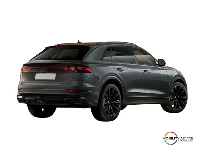 Audi Q8 50 TDI quattro S line+HUD+AHK+Raute+Alu23+OLED+Pano+Massage+Standheiz+Black+GV5 