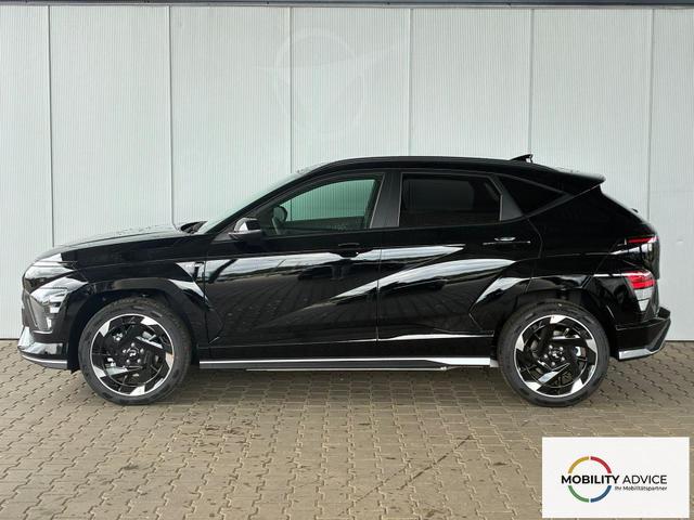 Hyundai KONA Elektro N-Line 64,8 kWh / Bose ACC PDC V&H + Kamera Keyless Sitz Lenkradheiz. LED Alu 19" 