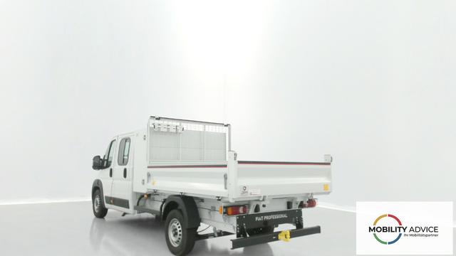Fiat Ducato L4 3.5t Maxi 2.2 180ch Heavy Duty Benne Aluminium + Coffre JPM 