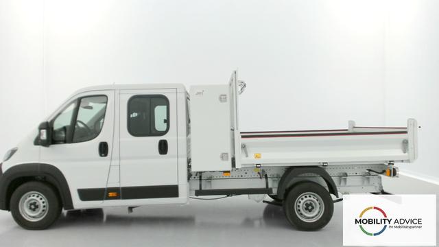 Fiat Ducato L4 3.5t Maxi 2.2 180ch Heavy Duty Benne Aluminium + Coffre JPM 