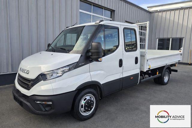 Iveco Daily 35C14H DoKa KIPPER |AHK3,5t|ZWILLINGSBEREI 