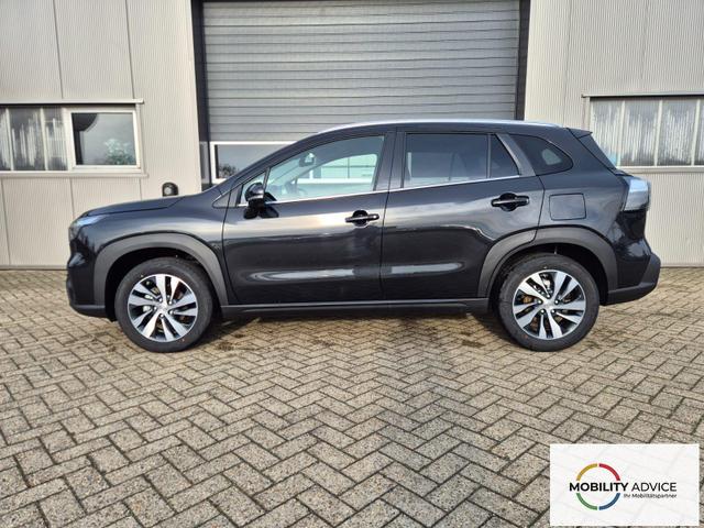 Suzuki S-Cross Comfort+ 110PS MHEV 4x4 ALLGRIP 1.4 Boosterjet Teilleder Navi Klimaautomatik Sitzheizung ACC PDC v+h 4x Kamera Suzuki-Radio Apple CarPlay Android Auto Touchscreen 2xKeyless 17-LM 