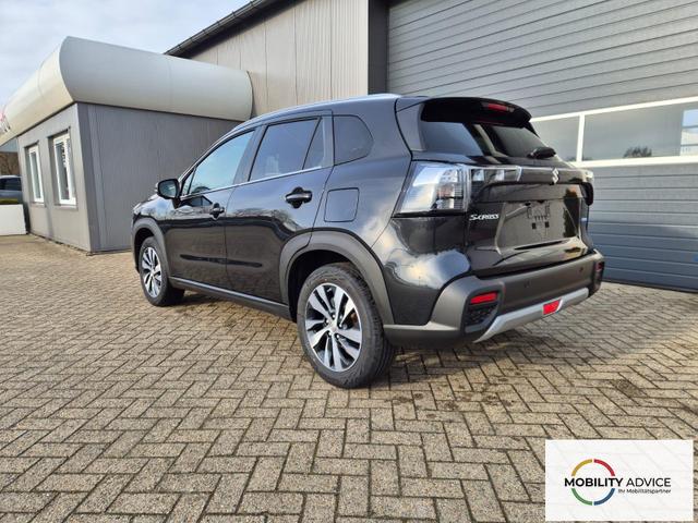 Suzuki S-Cross Comfort+ 110PS MHEV 4x4 ALLGRIP 1.4 Boosterjet Teilleder Navi Klimaautomatik Sitzheizung ACC PDC v+h 4x Kamera Suzuki-Radio Apple CarPlay Android Auto Touchscreen 2xKeyless 17-LM 