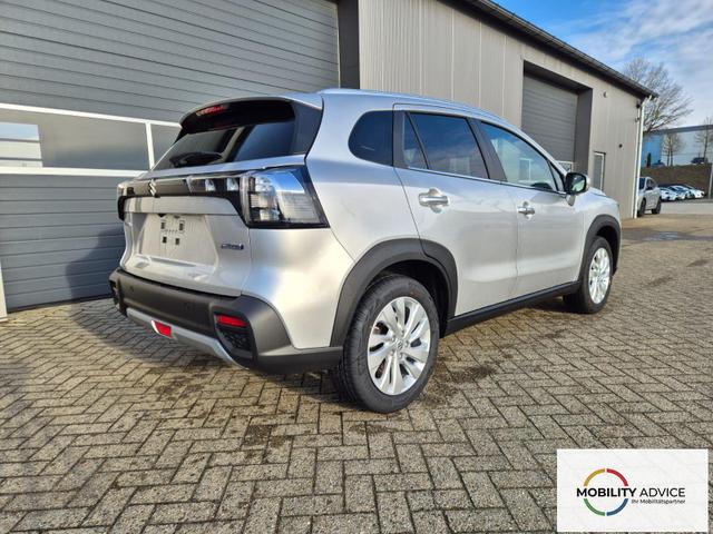 Suzuki S-Cross Comfort 110PS MHEV 4x4 ALLGRIP 1.4 Boosterjet Navi Klimaautomatik Sitzheizung ACC PDC v+h R&uuml;ckf.Kamera Suzuki-Radio Apple CarPlay Android Auto Touchscreen 2xKeyless 17-LM 
