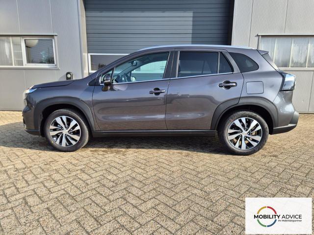 Suzuki S-Cross Comfort+ 110PS MHEV 4x4 ALLGRIP 1.4 Boosterjet Teilleder Navi Klimaautomatik Sitzheizung ACC PDC v+h 4x Kamera Suzuki-Radio Apple CarPlay Android Auto Touchscreen 2xKeyless 17-LM 