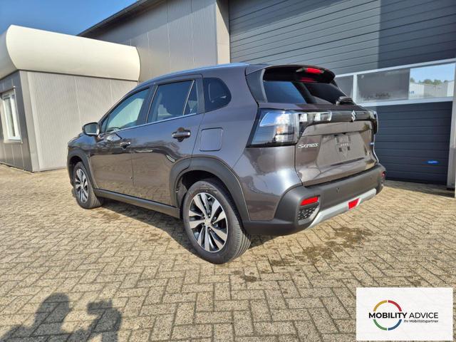 Suzuki S-Cross Comfort+ 110PS MHEV 4x4 ALLGRIP 1.4 Boosterjet Teilleder Navi Klimaautomatik Sitzheizung ACC PDC v+h 4x Kamera Suzuki-Radio Apple CarPlay Android Auto Touchscreen 2xKeyless 17-LM 
