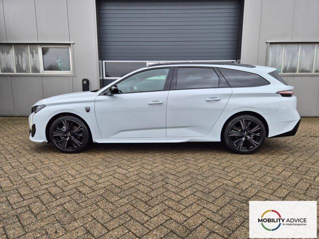 Peugeot 308 SW GT Exclusive 1.2 Hybrid 145PS Automatik Matrix-LED elektr. PanoDach Heckklappe Sitzheizung Lenkradheizung Navi 10" HD-Touchscreen wireless Apple CarPlay + Android Auto FOCAL-System 2x Keyless ACC 4x Kamera PDC v+h 18"LM 