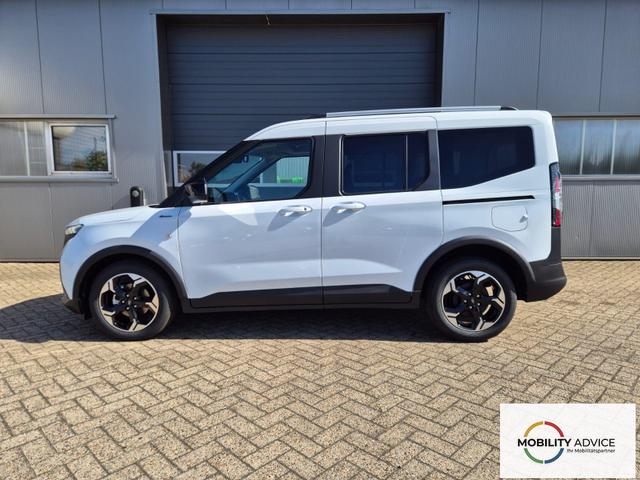 Ford Tourneo Courier 1.0 EcoBoost 125PS Active Teil-Leder Sitzheizung Lenkradheizung Klimaautomatik PDC v+h R&uuml;ckf.-Kamera ACC TWA Frontscheibe beheizb. Ford-Navi SYNC4 Apple CarPlay + Android Auto 