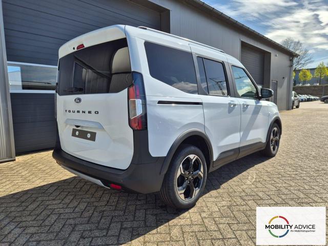 Ford Tourneo Courier 1.0 EcoBoost 125PS Active Teil-Leder Sitzheizung Lenkradheizung Klimaautomatik PDC v+h R&uuml;ckf.-Kamera ACC TWA Frontscheibe beheizb. Ford-Navi SYNC4 Apple CarPlay + Android Auto 