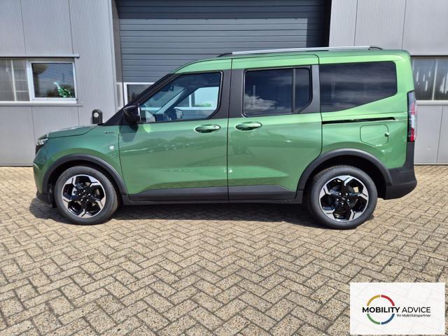 Ford Tourneo Courier 1.0 EcoBoost 125PS Active Teil-Leder Sitzheizung Lenkradheizung Klimaautomatik PDC v+h R&uuml;ckf.-Kamera ACC TWA Frontscheibe beheizb. Ford-Navi SYNC4 Apple CarPlay + Android Auto 
