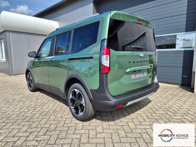 Ford Tourneo Courier 1.0 EcoBoost 125PS Active Teil-Leder Sitzheizung Lenkradheizung Klimaautomatik PDC v+h R&uuml;ckf.-Kamera ACC TWA Frontscheibe beheizb. Ford-Navi SYNC4 Apple CarPlay + Android Auto 