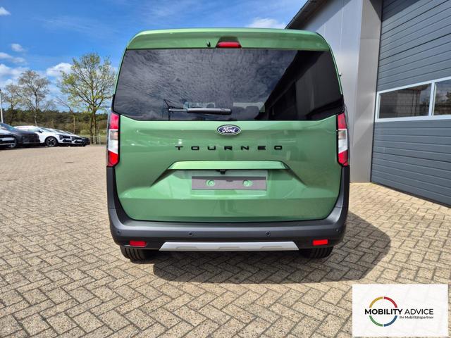Ford Tourneo Courier 1.0 EcoBoost 125PS Active Teil-Leder Sitzheizung Lenkradheizung Klimaautomatik PDC v+h R&uuml;ckf.-Kamera ACC TWA Frontscheibe beheizb. Ford-Navi SYNC4 Apple CarPlay + Android Auto 