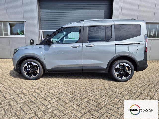 Ford Tourneo Courier 1.0 EcoBoost 125PS Active Teil-Leder Sitzheizung Lenkradheizung Klimaautomatik PDC v+h R&uuml;ckf.-Kamera ACC TWA Frontscheibe beheizb. Ford-Navi SYNC4 Apple CarPlay + Android Auto 