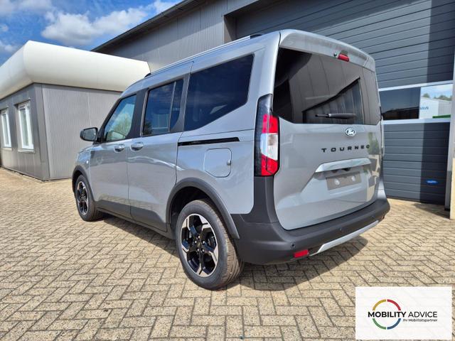 Ford Tourneo Courier 1.0 EcoBoost 125PS Active Teil-Leder Sitzheizung Lenkradheizung Klimaautomatik PDC v+h R&uuml;ckf.-Kamera ACC TWA Frontscheibe beheizb. Ford-Navi SYNC4 Apple CarPlay + Android Auto 