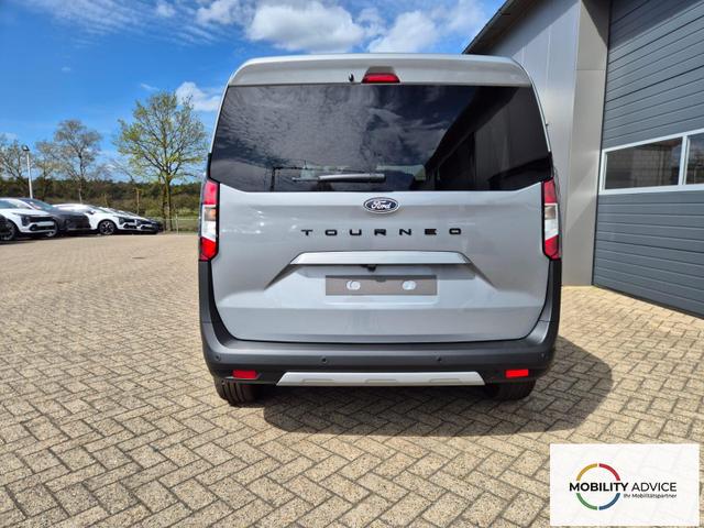 Ford Tourneo Courier 1.0 EcoBoost 125PS Active Teil-Leder Sitzheizung Lenkradheizung Klimaautomatik PDC v+h R&uuml;ckf.-Kamera ACC TWA Frontscheibe beheizb. Ford-Navi SYNC4 Apple CarPlay + Android Auto 