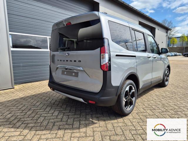 Ford Tourneo Courier 1.0 EcoBoost 125PS Active Teil-Leder Sitzheizung Lenkradheizung Klimaautomatik PDC v+h R&uuml;ckf.-Kamera ACC TWA Frontscheibe beheizb. Ford-Navi SYNC4 Apple CarPlay + Android Auto 