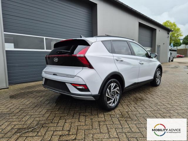 Hyundai BAYON Trend 1.0 T-GDI 90PS Klimaautomatik R&uuml;ckf.Kamera Parksensoren Sitzheizung Lenkradheizung Bluetooth Touchscreen Tempomat Apple CarPlay + Android Auto 16"LM 
