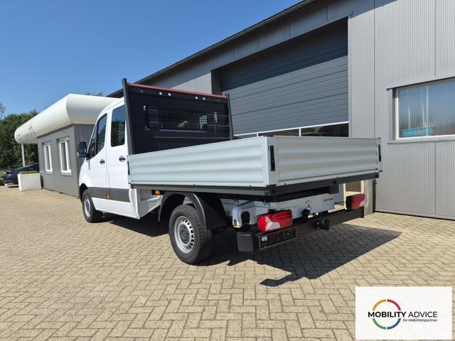 Mercedes-Benz Sprinter 317 Pritsche Doppelkabine L2 2.0 CDi 170PS Automatik Heckantrieb 3,5t 6-Sitzer AHK Klimaautomatik Bluetooth DAB Apple CarPlay Android Auto R&uuml;ckf.Kamera Tempomat Ganzj.Reifen 