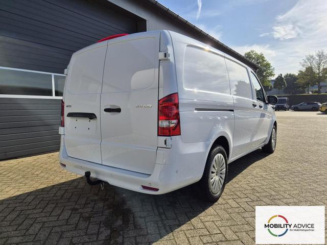 Mercedes-Benz Vito 114 PRO L2 2.0 CDI 136PS Automatik 2,8t 2-Sitzer Chrompaket innen AHK Klimaautomatik Bluetooth DAB Apple CarPlay Android Auto PDC v+h R&uuml;ckf.Kamera Tempomat Ganzj.Reifen 